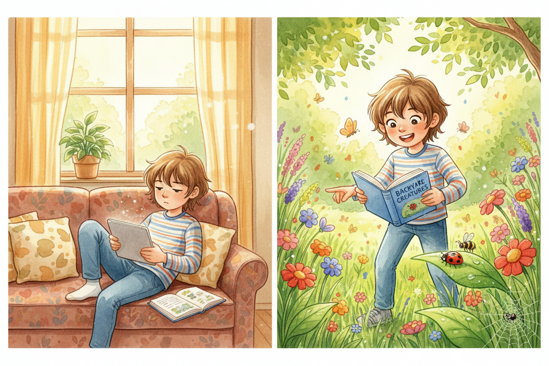 📺 Goodbye Screen Time, Hello Sunshine! 🌿 Discover Backyard Creatures 🐞✨