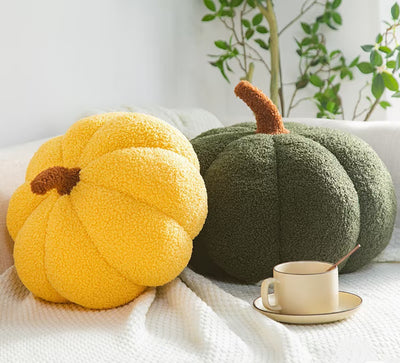 Cozy Pumpkin Plush Cushion