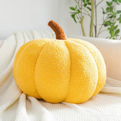 Cozy Pumpkin Plush Cushion
