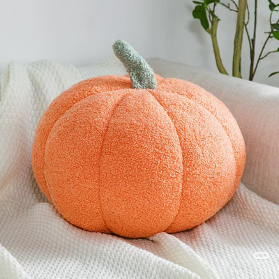 Cozy Pumpkin Plush Cushion