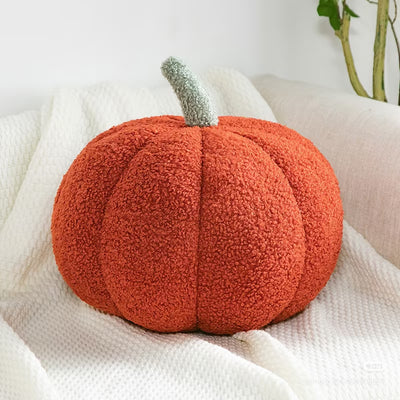 Cozy Pumpkin Plush Cushion