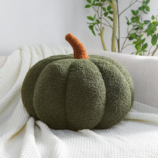 Cozy Pumpkin Plush Cushion