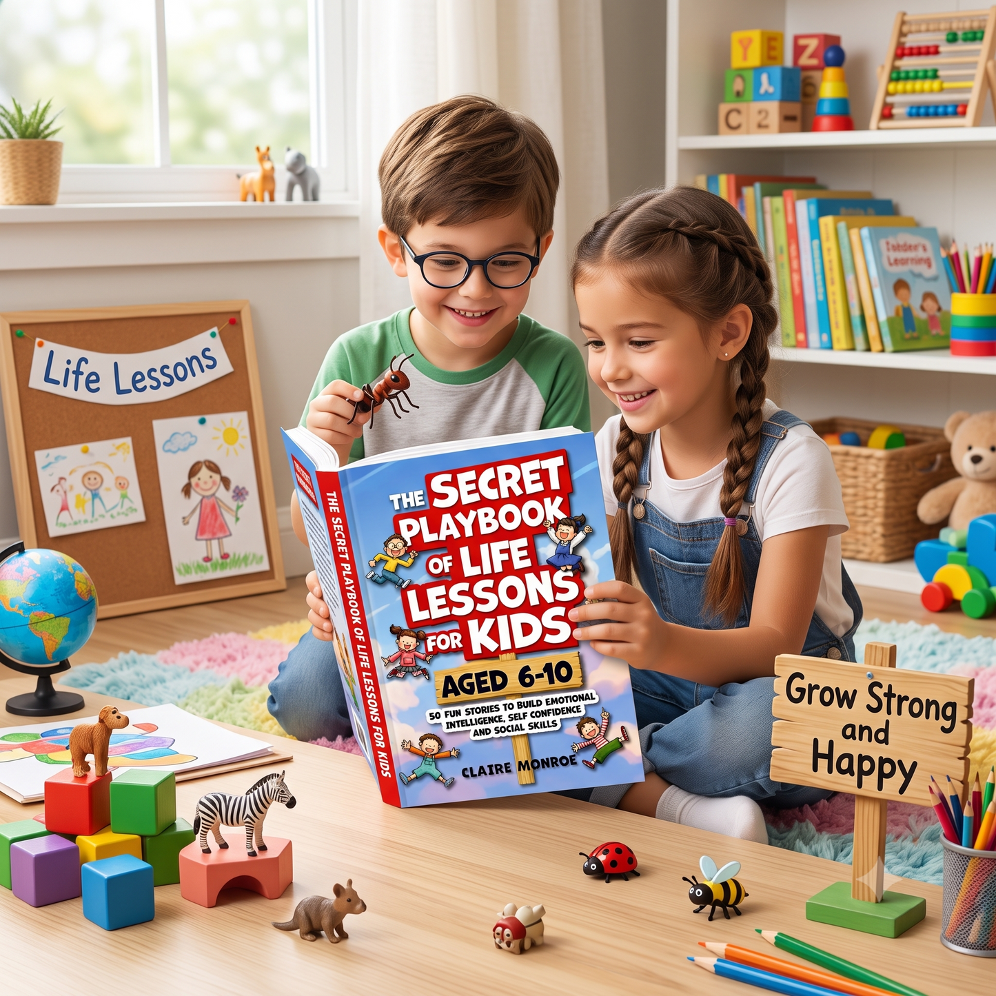 The Secret Playbook of Life Lessons for Kids Aged 6-10