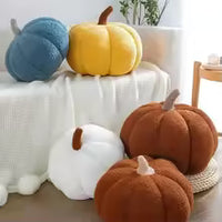 Cozy Pumpkin Plush Cushion